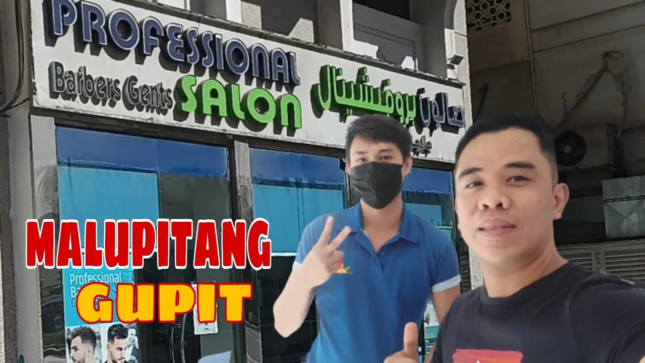 Nagpagupit ako sa city sa professional salon