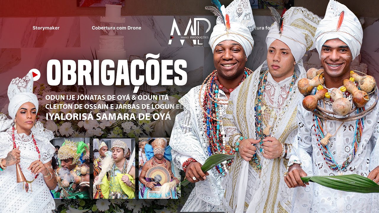 ASÉ SARACURUNA | Odun Ije Jônatas de Oyá & Odun Itá Cleiton de Ossain e Jarbas de Logun Edé