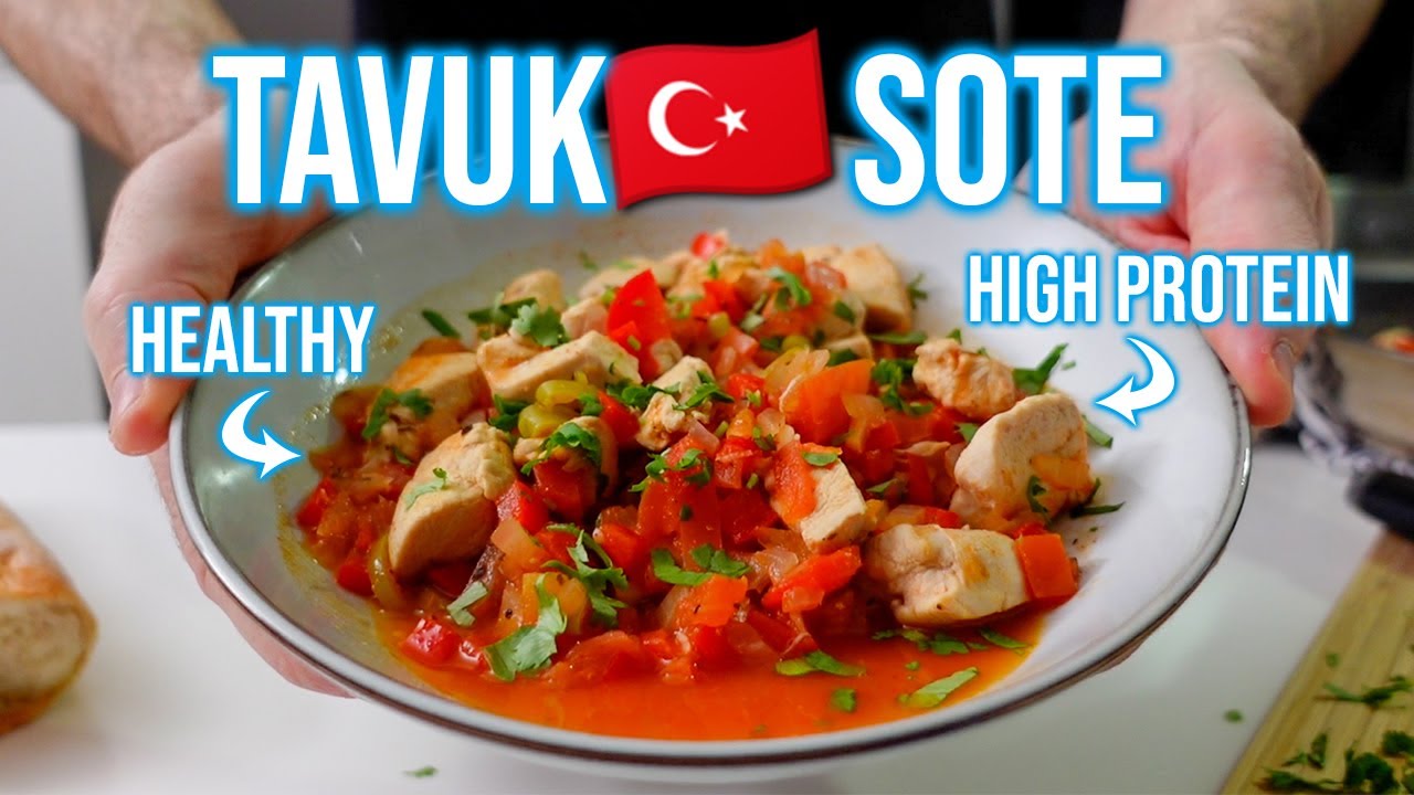 A low-carb, low-fat, high-protein chicken recipe from Turkey: 💯 healthy!