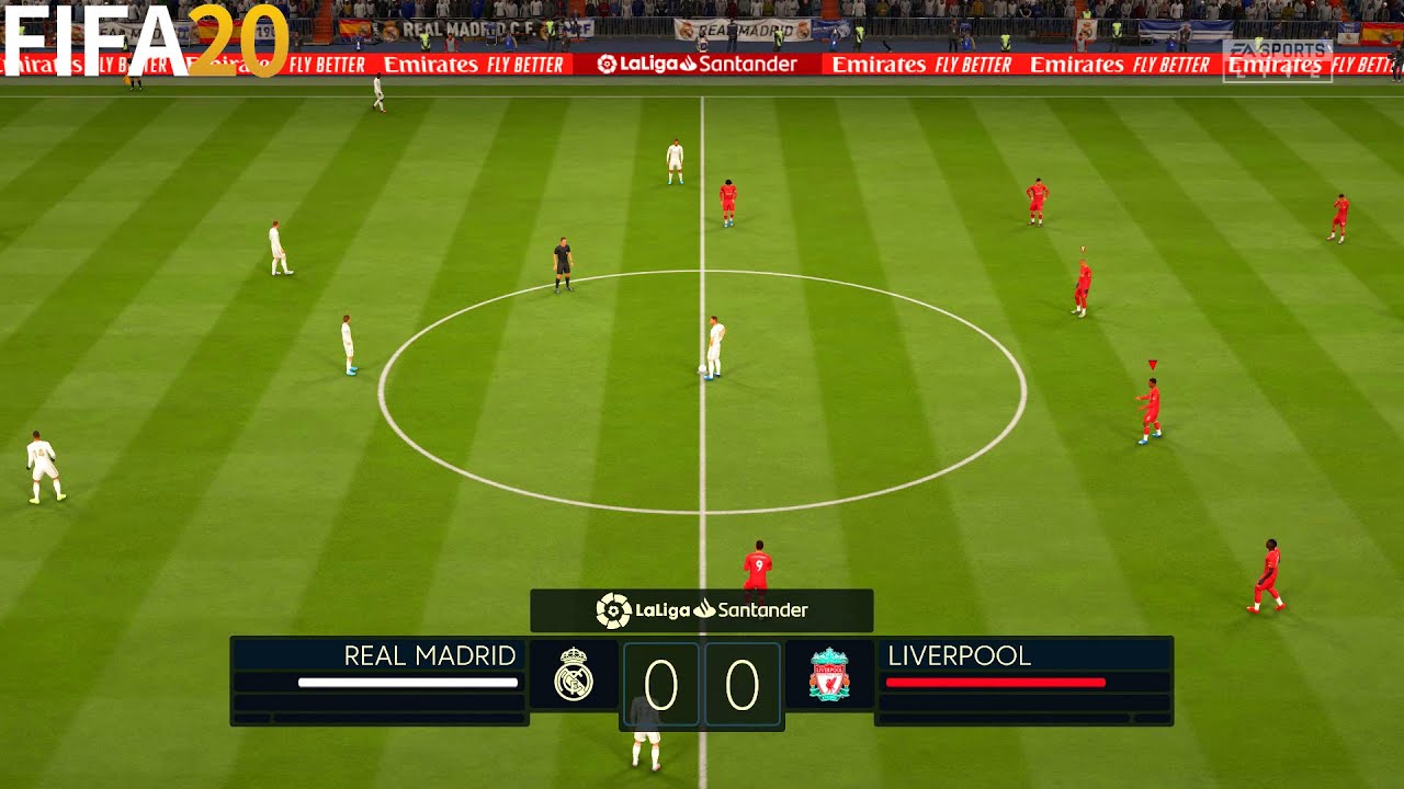FIFA 20 | Real Madrid vs Liverpool - Super LaLiga - Full Match & Gameplay