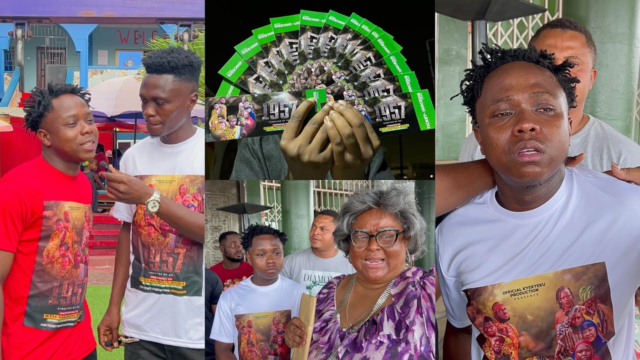 Wow Beautiful Moment A Fan Surprises Kyekyeku 5000gh to Support his Movie Premiere Tickets👏