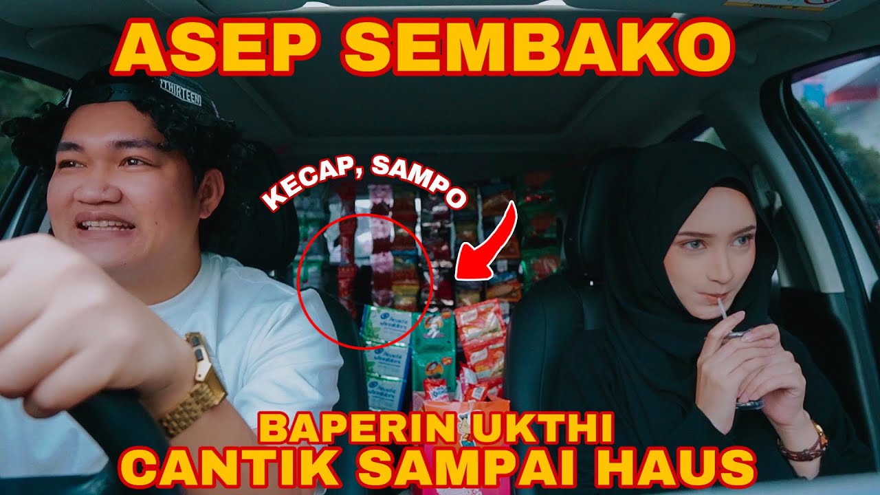 PRANK TAXI ONLINE!! UKTHI CANTIK VS ASEP SEMBAKO