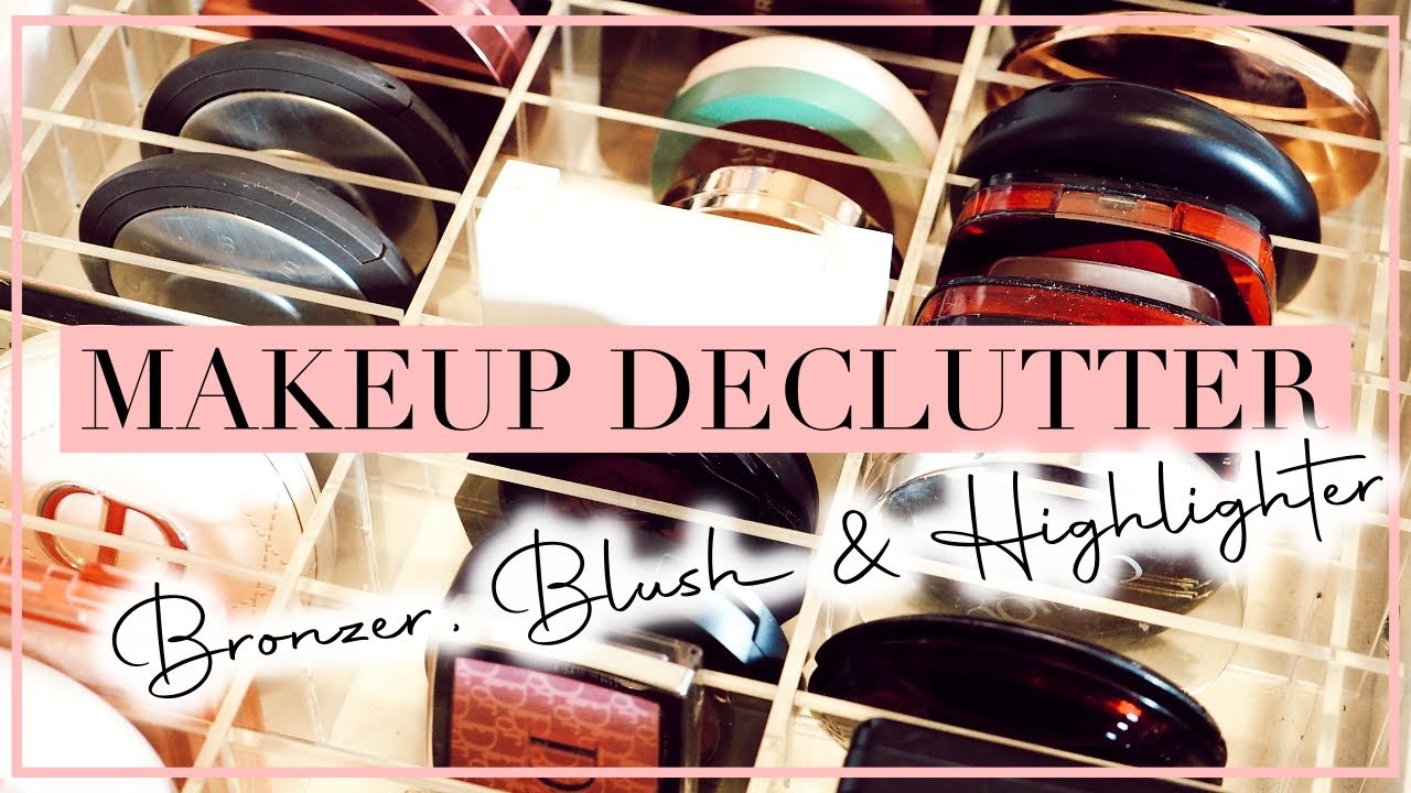 Makeup Sammlung & Decluttering | Bronzer, Blush & Highlighter