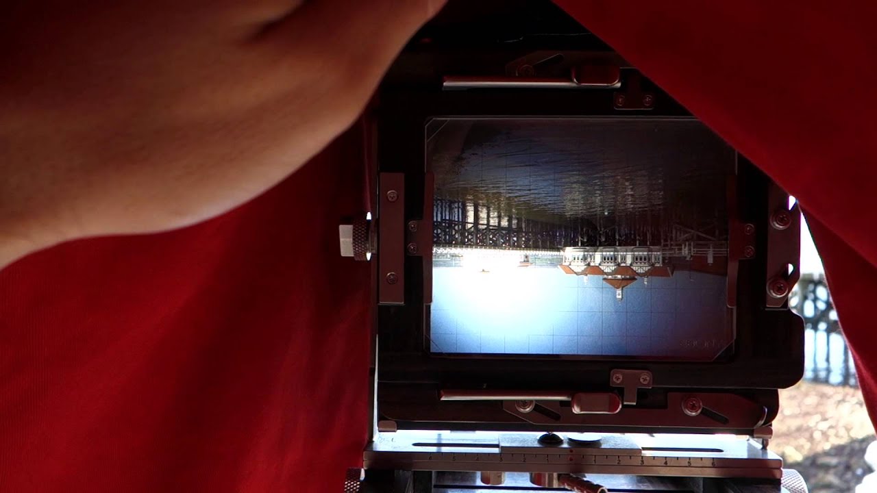 Under the blanket photographing Dunoon Pier