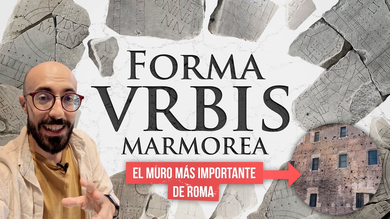 El GRAN MAPA de mármol de la antigua Roma