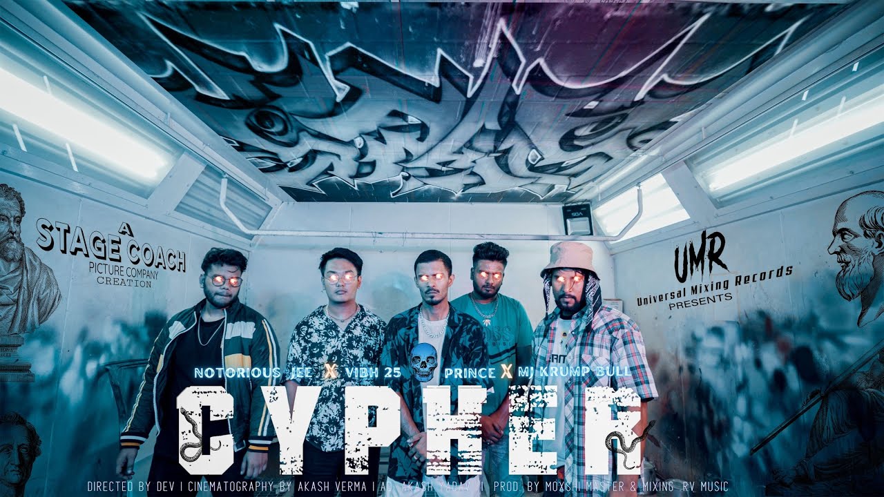 HIP HOP RAP CYPHER - ( official video ) | VIBH 25 | PRINCE RAPPER | NOTORIOUS JEE | MJ KRUMP BULL