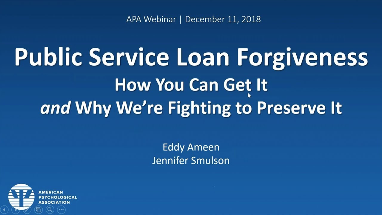 Public Service Loan Forgiveness: How You Can Get It, and Why We&rsquo;re Fighting to Preserve It