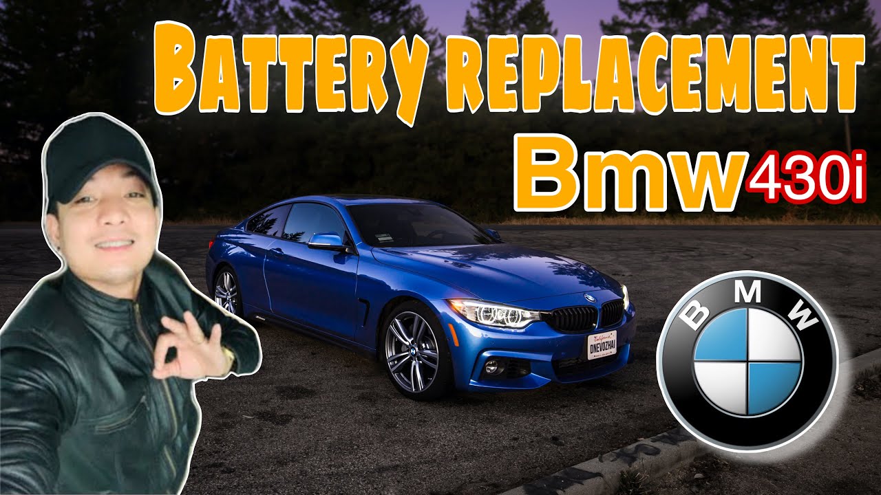 HOW TO REPLACE THE BATTERY OF BMW 430i 2018