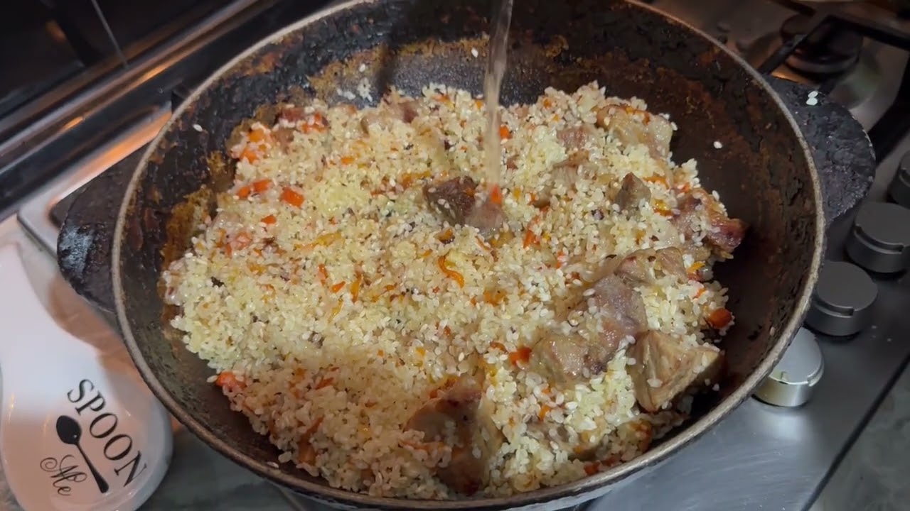 Готовлю домашний плов🍚