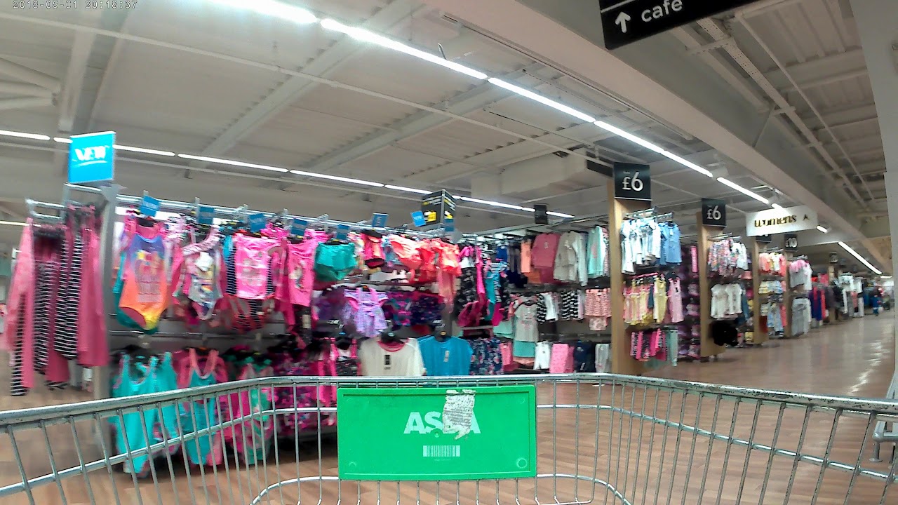 4k Video - George at Asda, Boldon, England