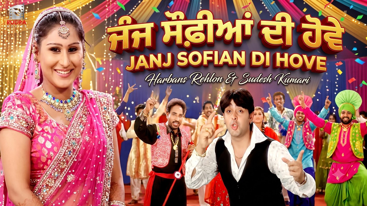 JANN SOFIAN DI HOVE | Harbans Rehlon | Sudesh Kumari | ( wedding song )