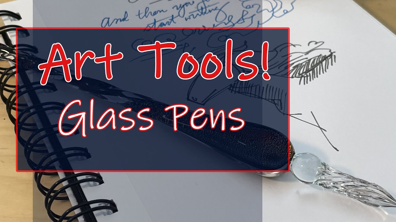 Art Tools: Moonman's Starry Night Glass Pen