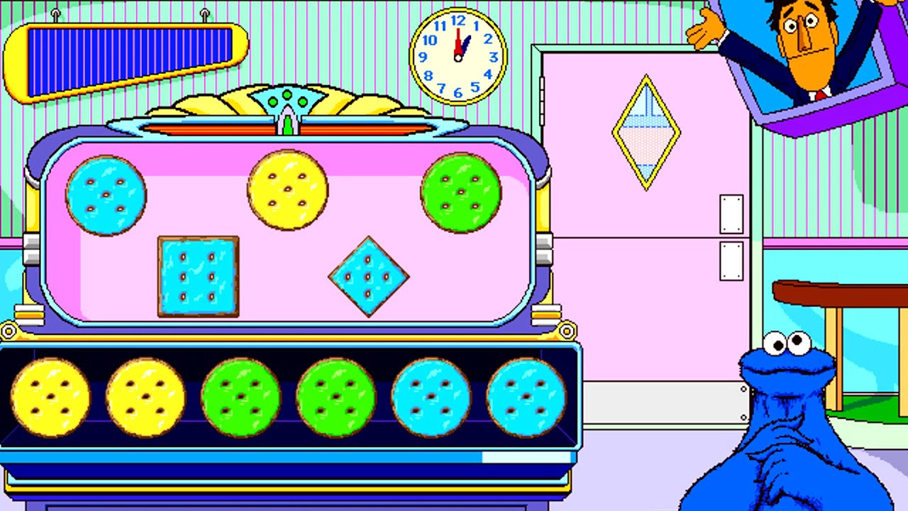 Sesame Street: Get Set to Learn! - Cookie Monster Pattern Recognition
