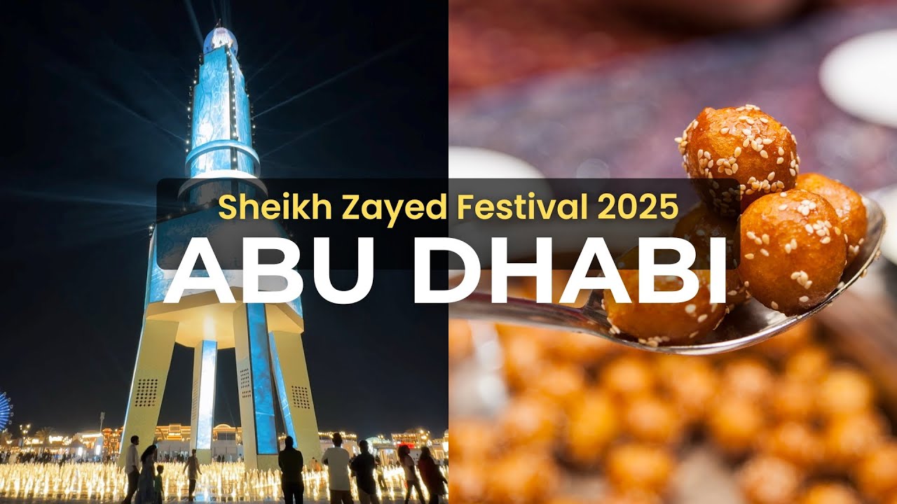 Life in Abu Dhabi | Sheikh Zayed Festival 2025 | Culture, Food & Travel Vlog