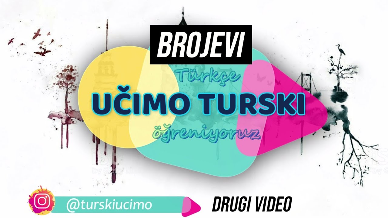 Učimo turski - BROJEVI ( sa primjerima ) 1/2