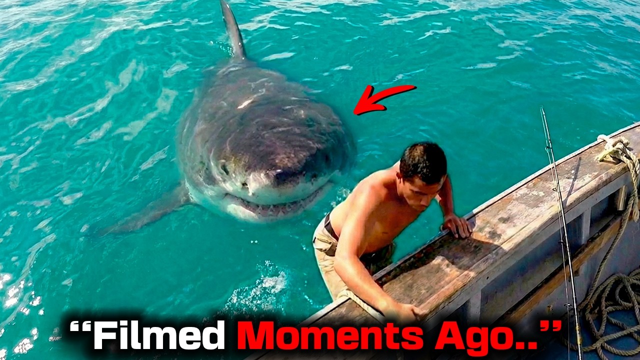 TERRIFYING Discovery: Tourist Filmed UNKNOWN Great White Species BREAKING OUT Near Australian Coast!