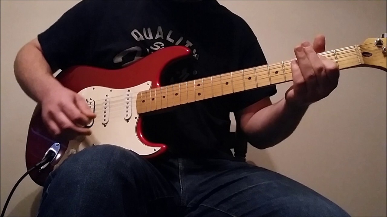Pearl Jam - Black Guitar Cover (Lead Parts)