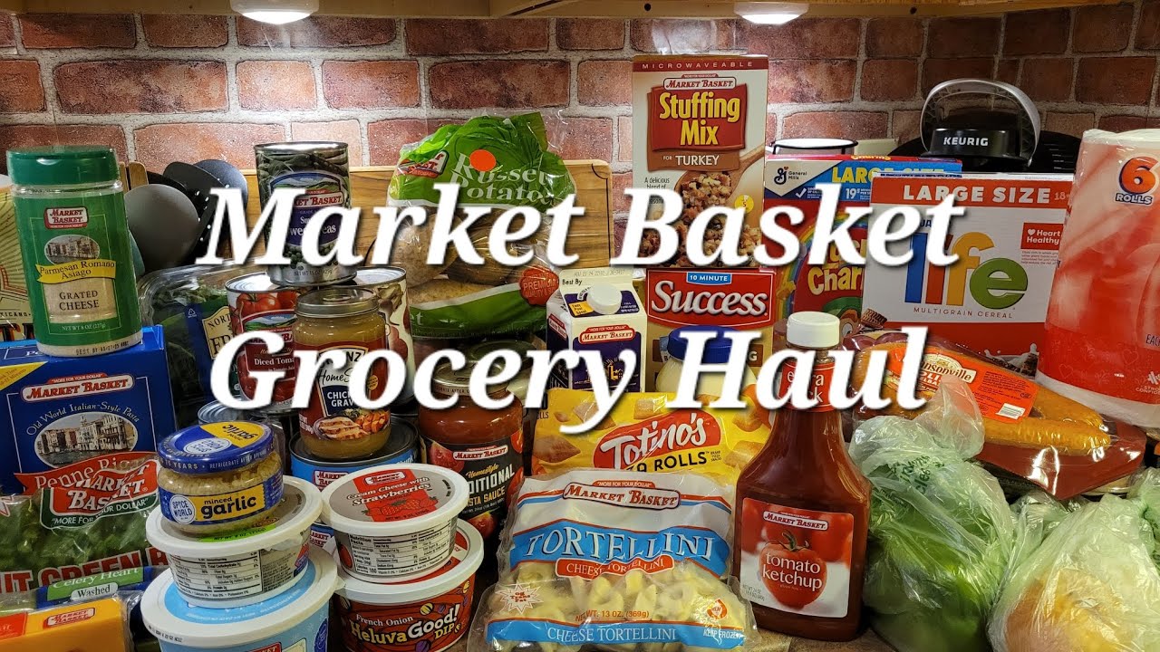 Market Basket Grocery Haul with Prices