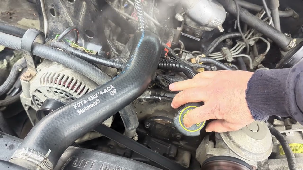 7.3 idi too much blowby? new CDR valve.