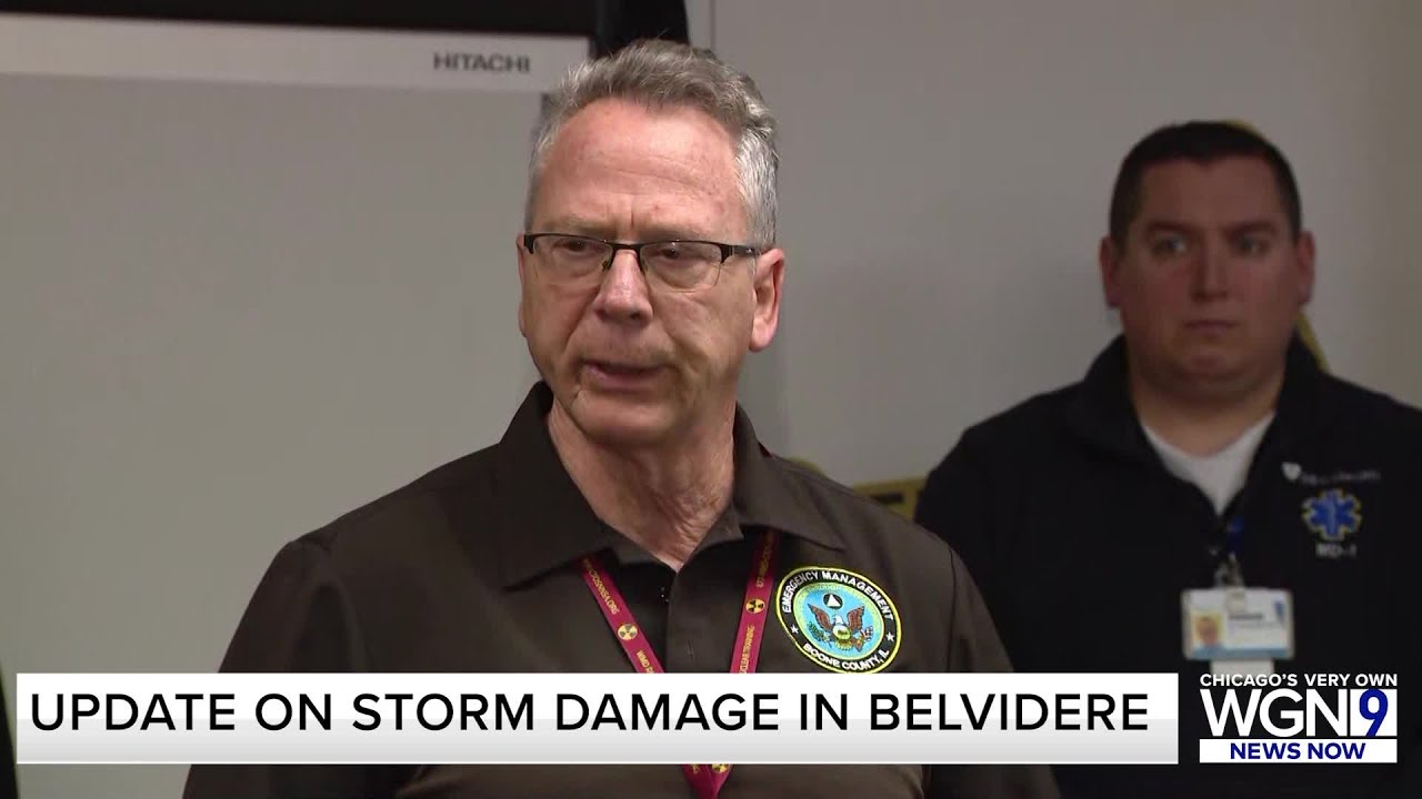 SATURDAY AFTERNOON UPDATE: Roof collapses at Belvidere theater