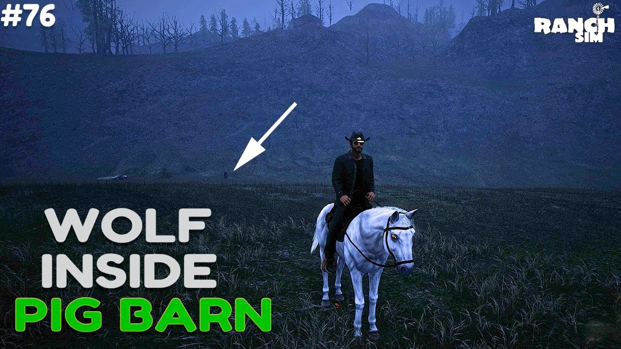 TRAPPING WOLF INSIDE THE PIG BARN | RANCH SIMULATOR PART 76 HINDI