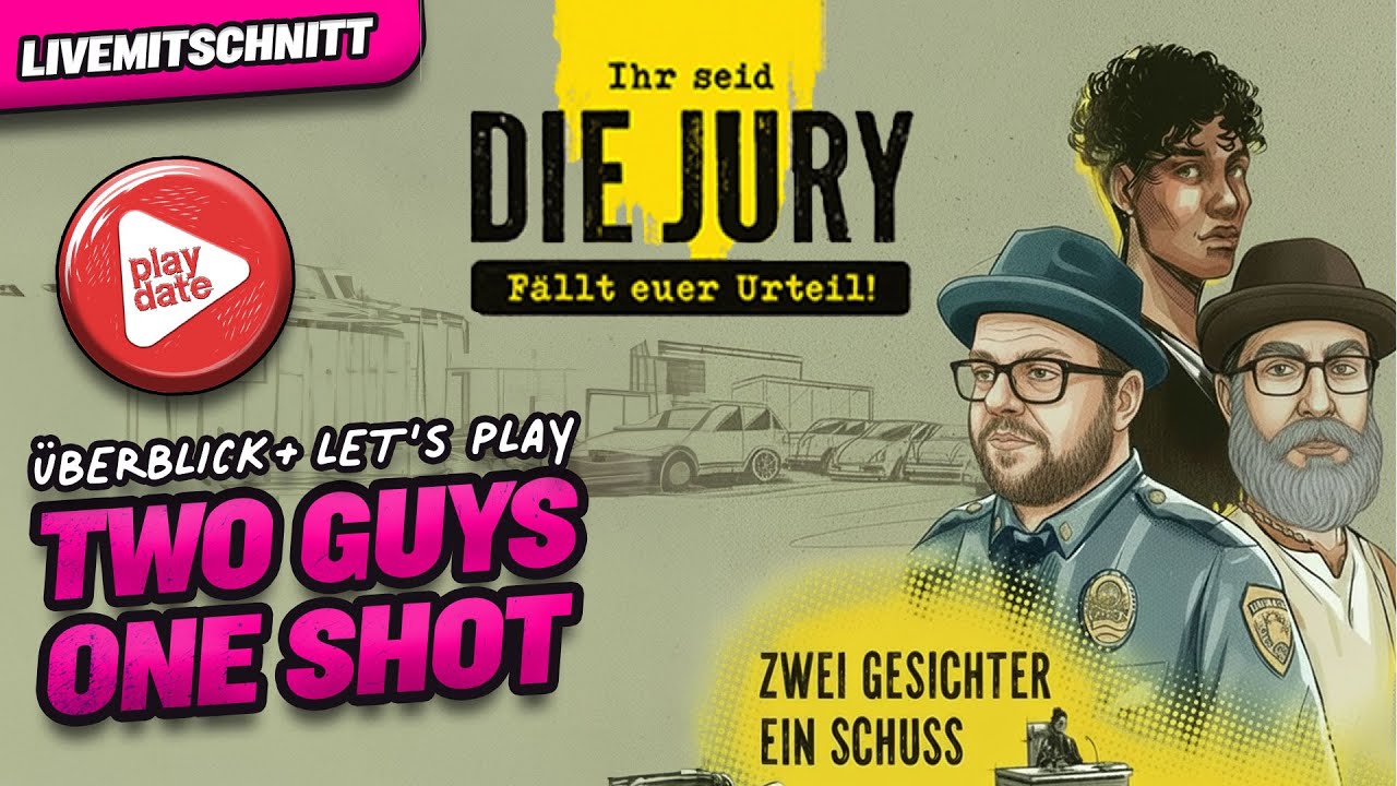 DIE JURY: Zwei Gesichter ein Schuss! Vorstellung & Let's Play #TrueCrime #Kosmos #Podcast