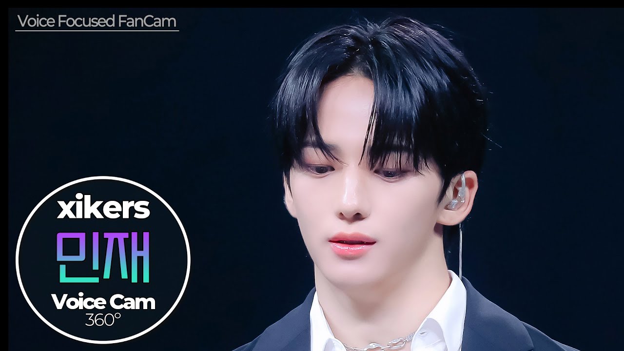 [보이스캠] 민재 (MINJAE)｜Voice Focused FanCam｜MINJAE of xikers 🎵Bittersweet｜VoiceCam360˚