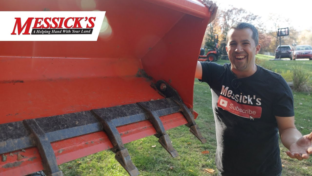 You should add a tooth bar to your bucket