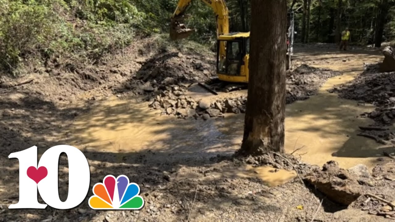 Crews are continuing to clean up the Gatlinburg Bypass