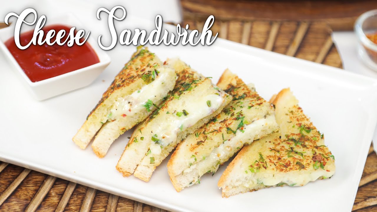 Cheese Sandwich | Easy to Make Recipe | Food Couture By Junior Chef