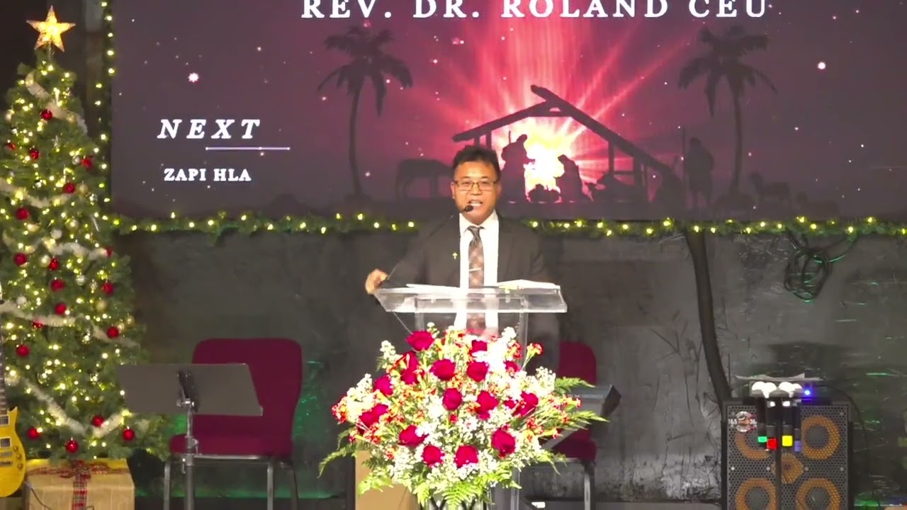 Rev.Dr. Roland Ceu | Christmas Thawngtha