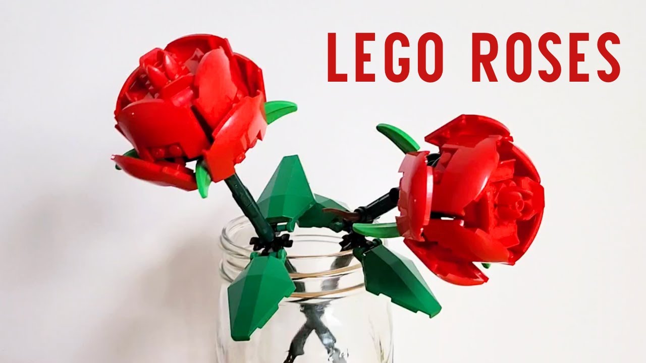 LEGO Roses are a Beautiful Botanical Gift that Always Bloom