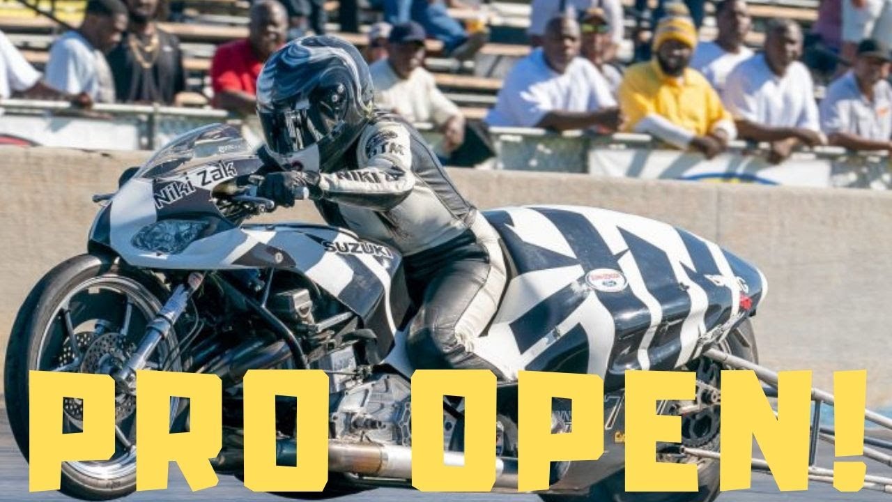 TURBO HAYABUSA VS. FASTEST FEMALE’S NITROUS GS DRAG BIKE and MORE IN THRILLING MAN CUP PRO OPEN