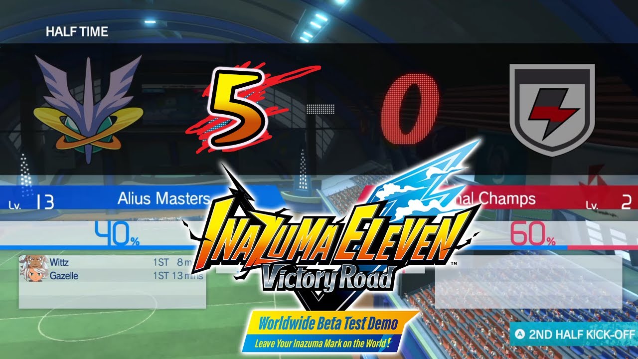 Can I S-RANK the Bots in Inazuma Eleven Victory Road?