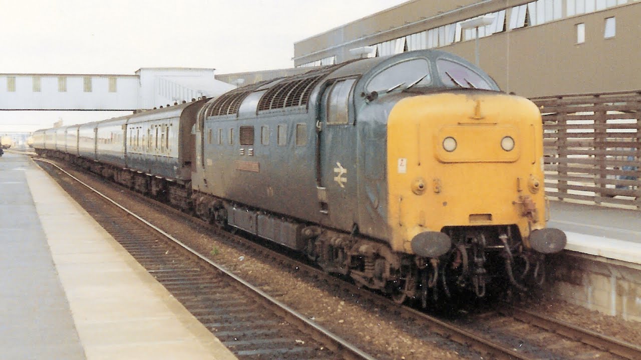 The last year of the Deltics on service trains (slideshow)