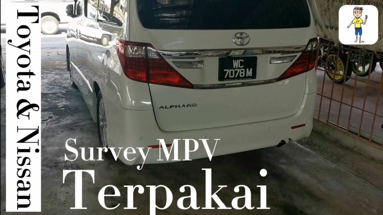 Survey MPV Terpakai di KL