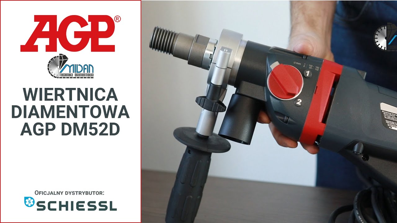 Midan, Wiertnica diamentowa AGP DM52D