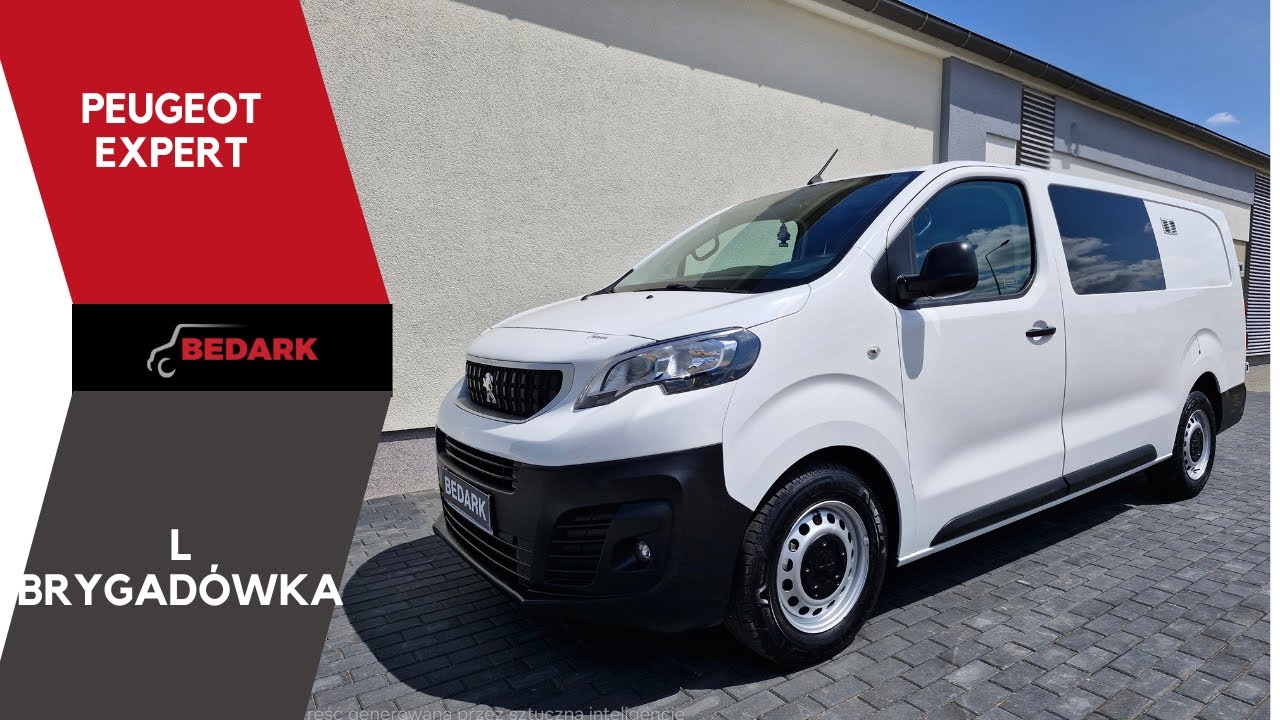 Peugeot Expert L Brygadówka - 2.0 HDI 120km, 165 Tyś. Km