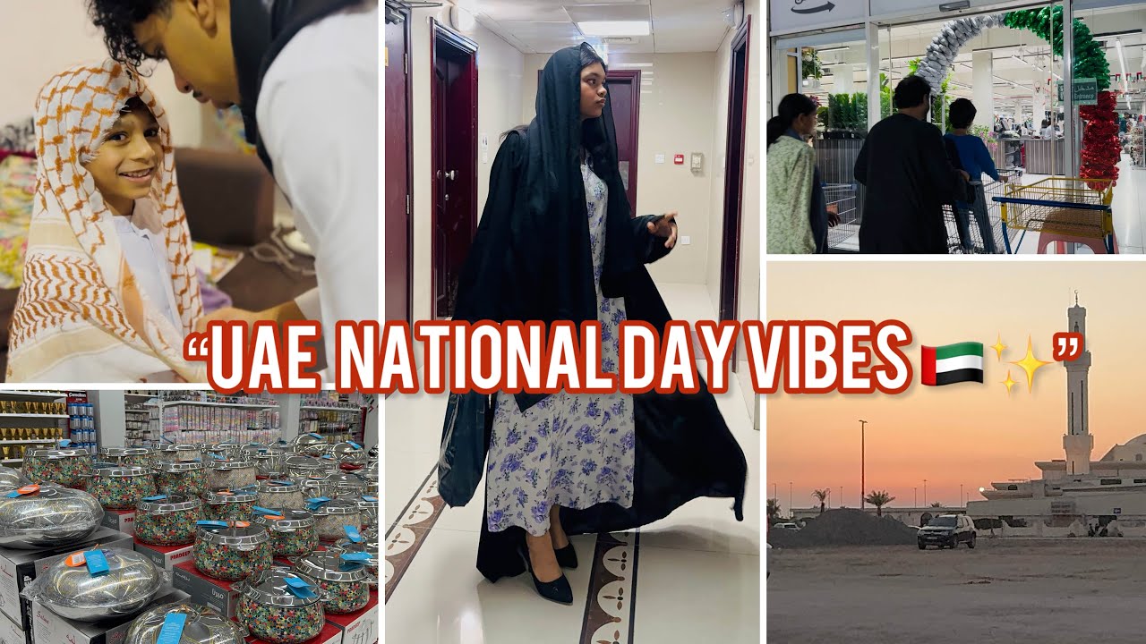 “UAE National Day 2025 🇦🇪 | Kids School Celebration + Family Outing + Easy One-Pot Meal”| uae 
