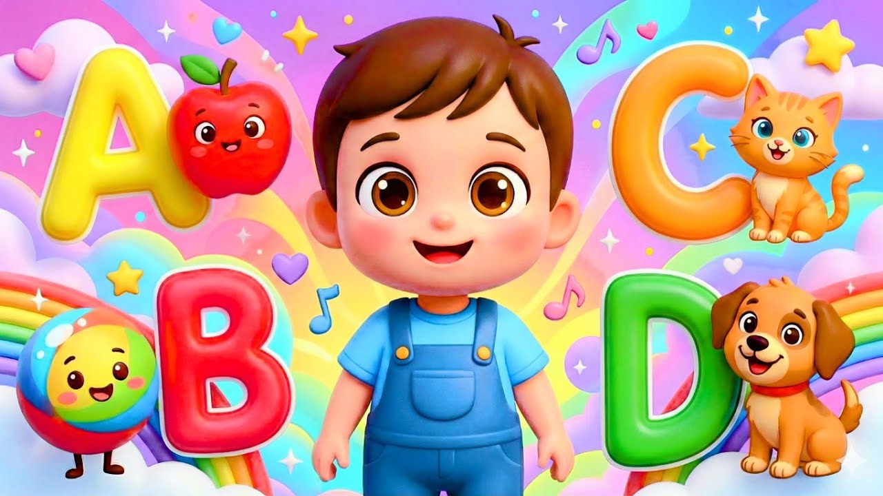 ABC Phonics Song for Kids | A for Apple, B for Ball