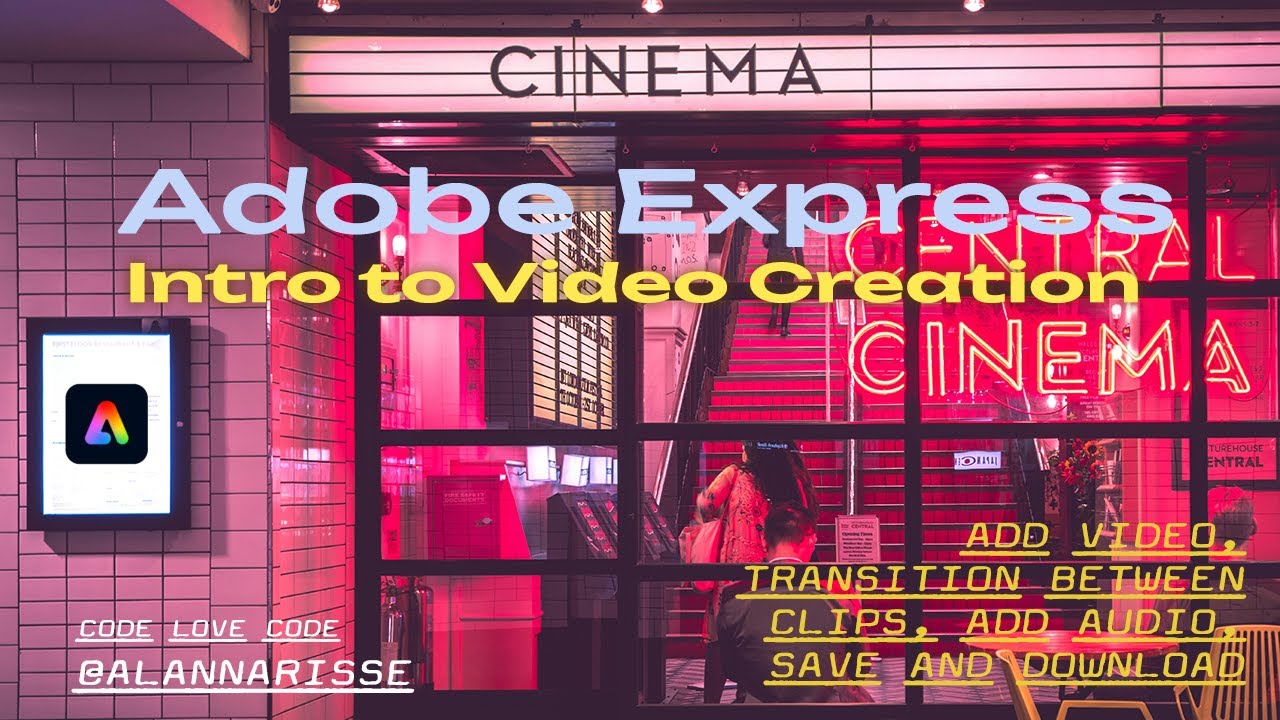 Adobe Express Beginning with the Video Editor