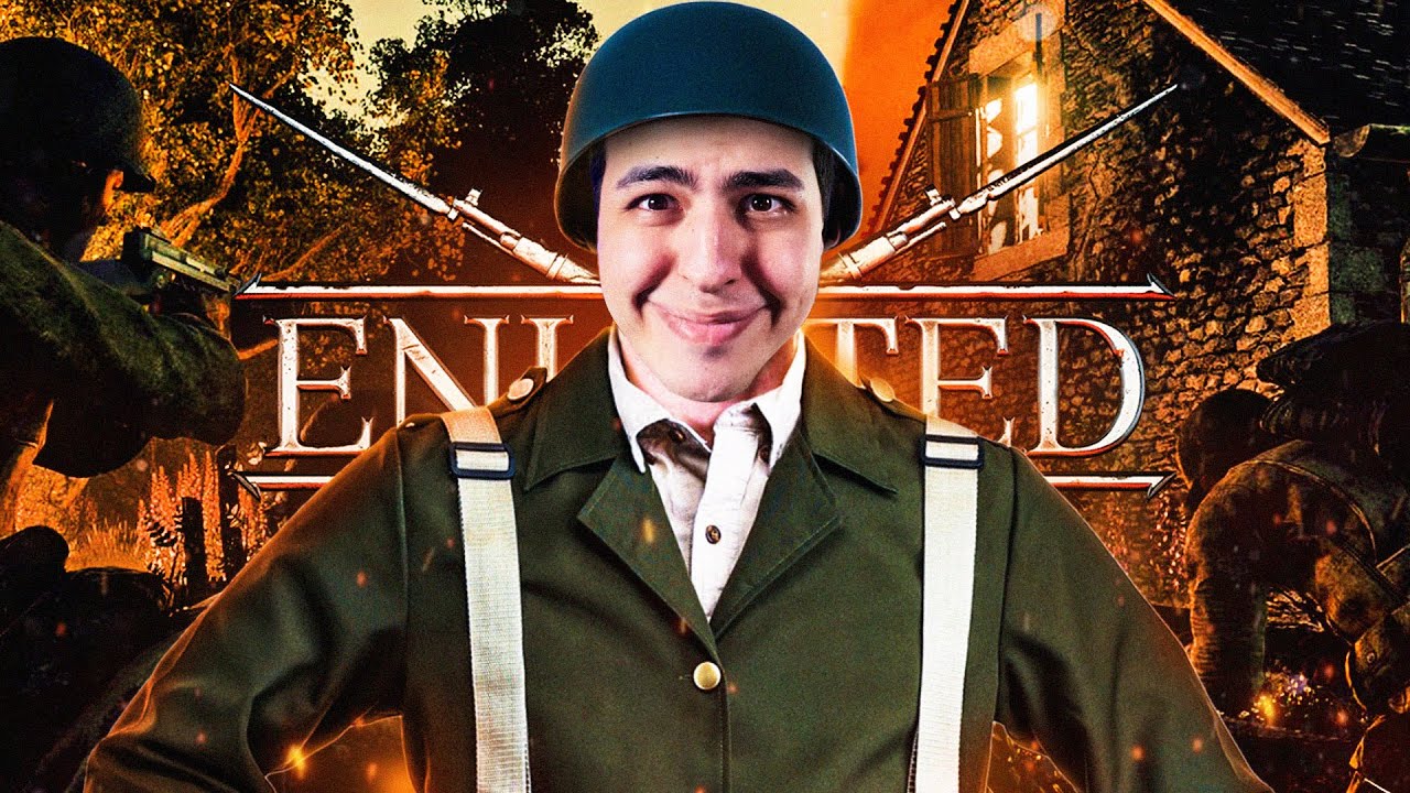 اعزام شدم جنگ 😂 Enlisted ❌