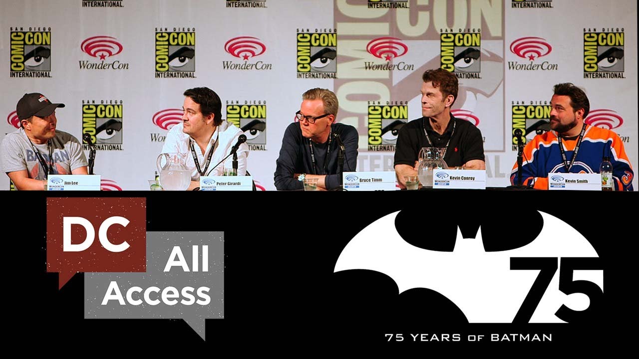 Batman 75 Panel + Kevin Conroy, Jim Lee, & Kevin Smith (DCAA @WonderCon)