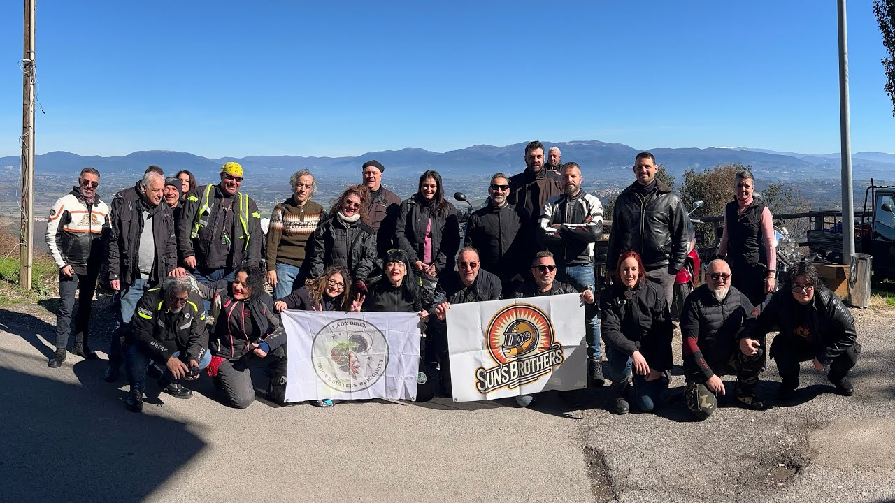 Moto trip verso Soratte 