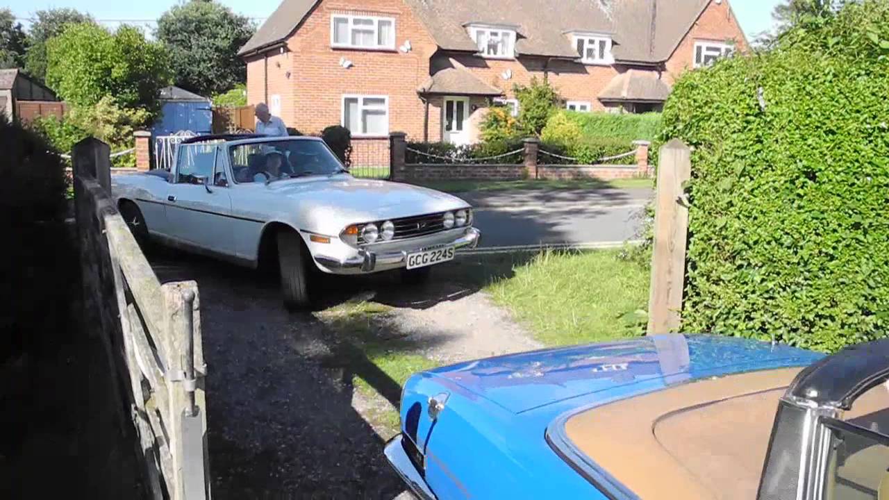 Triumph Stag Classic Cars in Aldermaston Wharf