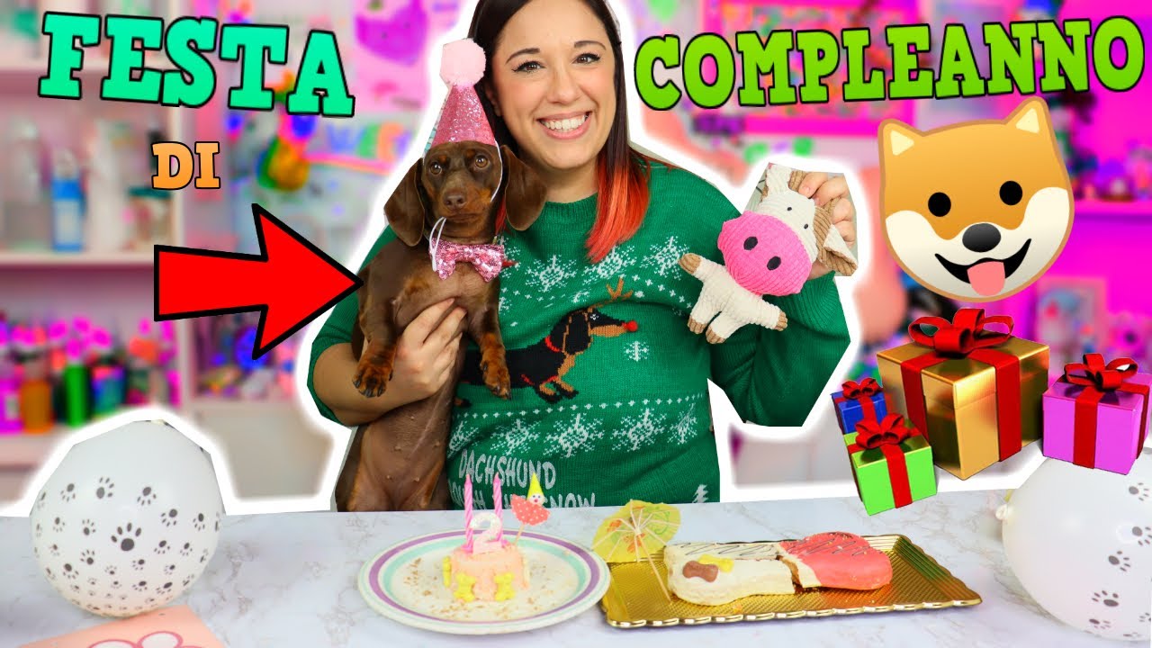 Faccio una FESTA di COMPLEANNO al MIO CANE! SORPRESA!