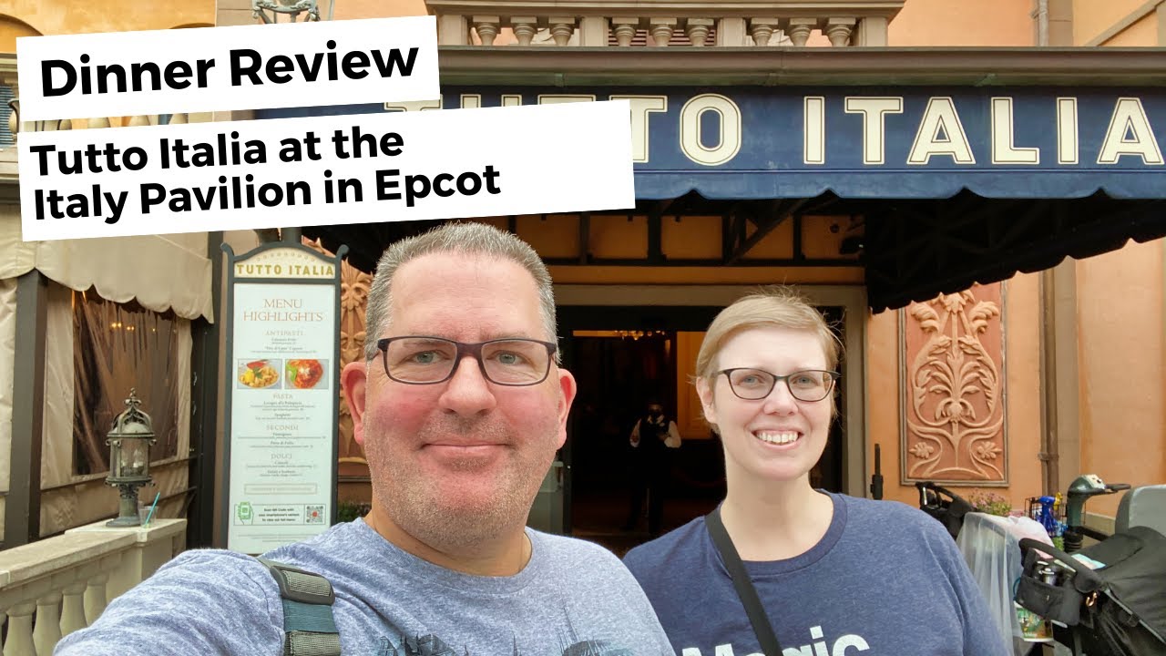 Dinner at Tutto Italia in Epcot 🍝 | Gluten Free & Food Allergy Review