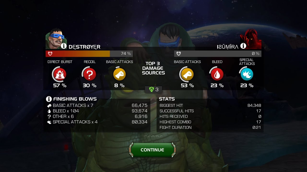Mole Man vs Void Node 22 [XMN-L] vs [&bull;EVO&bull;]