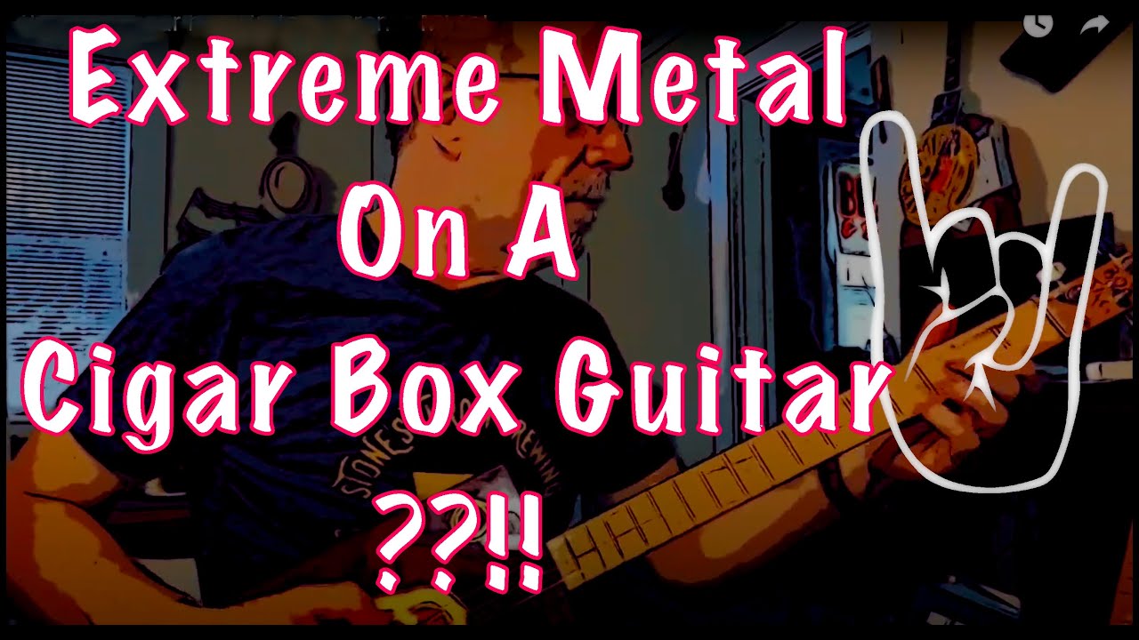 Cigar box Guitar Metal #cbg #metal #metal  #slayer #slipknot #metallica #metal #megadeth #metalhead