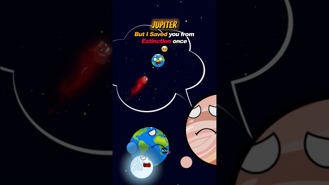 Jupiter VS Shoemaker levy 9 #cosmology #space #cosmolog #memes #cosmicexploration